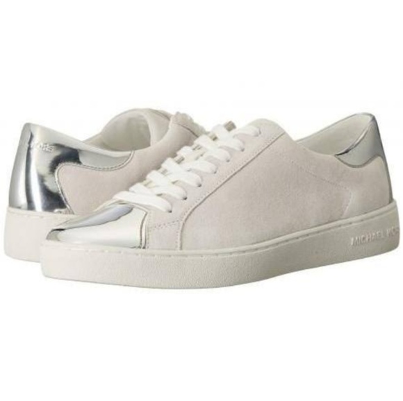 Michael Kors low top suede metallic sneakers - Picture 5 of 6